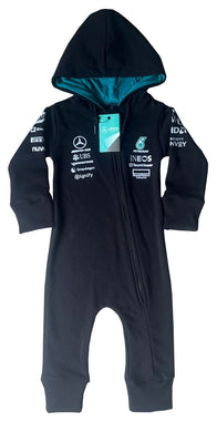 Mercedes Racing F1 Limited Edition Baby Anorak Jumpsuit 100% cotton - baby & toddler outfit image 1