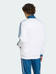 Adidas Greece Track Jacket Jacket unisex detail view 2 | Dash Racegear — 2026 White Adidas Greece Track Jacket for Men and Women features sleek design, zip closure, perfect for daily sporty outfits