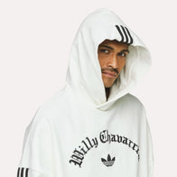 Adidas x Willy Chavarria Heavyweight Hoodie Hoodie unisex detail view 6 | Dash Racegear — Oversized Hoodie – Adidas and Willy Chavarria Collab