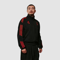 Adidas x Willy Chavarria Track Jacket Jacket unisex detail view 8 | Dash Racegear — Adidas teams up with Willy Chavarria for a sleek track jacket that stands out in any setting.
