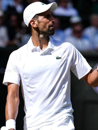 Novak Djokovic Wimbledon 2026 Shirt Shirt unisex detail view 2 | Dash Racegear — Wimbledon Championships 2026 Novak Djokovic White Lacoste Shirt with a clean design and timeless tennis-inspired style.