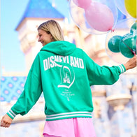 Women Disneyland Varsity Hoodie Hoodie unisex detail view 3 | Dash Racegear — Women’s Disneyland Hoodie – Varsity Style Comfort