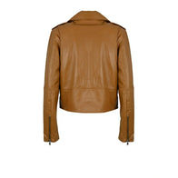 Women’s Motorcycle Faux Leather Jacket Leather Jacket women detail view 2 | Dash Racegear — Women's Motorcycle Faux Leather Jacket