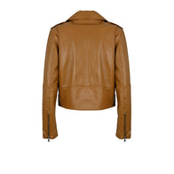 Women’s Motorcycle Faux Leather Jacket Leather Jacket women detail view 2 | Dash Racegear — Women's Motorcycle Faux Leather Jacket