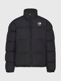 The North Face x Skims 1996 Nuptse Jacket Jacket unisex detail view 4 | Dash Racegear — 1996 Nuptse Black Jacket from The North Face × SKIMS collaboration, perfect for cozy layering and trendy outdoor outfits.