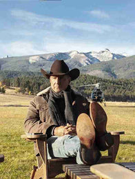 Yellowstone John Dutton Corduroy Jacket Jacket unisex detail view 2 | Dash Racegear — John Dutton Yellowstone Brown Corduroy Jacket