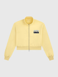 Parke Summerland Zip Up Jacket Jacket unisex front product view | Dash Racegear — Parke 2026 Summerland Collection Mockneck Zip Up Bomber Jacket featuring clean casual design and smooth everyday comfort.