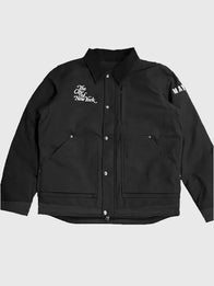 Zohran Mamdani Carhartt Jacket Jacket unisex detail view 3 | Dash Racegear — Black Carhartt Jacket featuring Zohran Mamdani The City of New York design, perfect for casual layering.