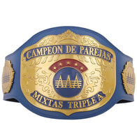 AAA World Mixed Tag Team Championship Title Belt - 1 | Dash Racegear