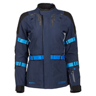 Klim Altitude Dress Blue/Electric Blue Lemonade Womens Gore-Tex Jacket adventure motorcycle jacket - DASH RACEGEAR image 3