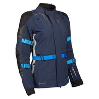 Klim Altitude Dress Blue/Electric Blue Lemonade Womens Gore-Tex Jacket adventure motorcycle jacket - DASH RACEGEAR image 5
