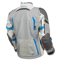 Klim Badlands Pro Cool Grey/Electric Blue Lemonade Jacket adventure motorcycle jacket - DASH RACEGEAR image 2