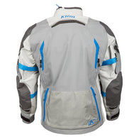 Klim Badlands Pro Cool Grey/Electric Blue Lemonade Jacket adventure motorcycle jacket - DASH RACEGEAR image 4