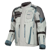 Klim Badlands Pro A3 Monument Grey/Petrol Jacket adventure motorcycle jacket - DASH RACEGEAR image 1