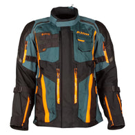 Klim Badlands Pro Petrol/Strike Orange Jacket adventure motorcycle jacket - DASH RACEGEAR image 3