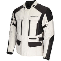 DriRider Explorer Light Grey/Black Adventure Jacket adventure motorcycle jacket - DASH RACEGEAR image 1