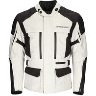 DriRider Explorer Light Grey/Black Adventure Jacket adventure motorcycle jacket - DASH RACEGEAR image 2