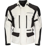 DriRider Explorer Light Grey/Black Adventure Jacket adventure motorcycle jacket - DASH RACEGEAR image 2