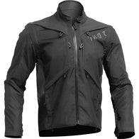 Thor 2026 Terrain Black/Charcoal Jacket adventure motorcycle jacket - DASH RACEGEAR image 1
