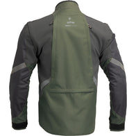Thor Terrain Army/Charcoal Adventure Jacket adventure motorcycle jacket - DASH RACEGEAR image 2