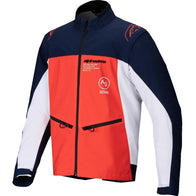 Alpinestars Lite-Dura Navy/Hot Orange/White Off-Road Jacket adventure motorcycle jacket - DASH RACEGEAR image 1