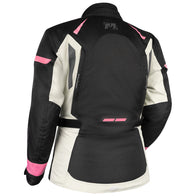 MotoDry Rallye 2 Black/Grey/Magenta Womens Adventure Jacket adventure motorcycle jacket - DASH RACEGEAR image 2