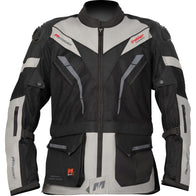 MotoDry Trekker Pro-Summer Black/Anthracite/Grey Adventure Jacket adventure motorcycle jacket - DASH RACEGEAR image 1