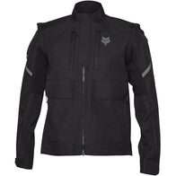 Fox 2026 Defend Black Off-Road Jacket adventure motorcycle jacket - DASH RACEGEAR image 1