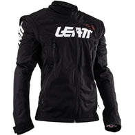 Leatt 4.5 Lite Black Jacket adventure motorcycle jacket - DASH RACEGEAR image 1