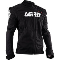 Leatt 4.5 Lite Black Jacket adventure motorcycle jacket - DASH RACEGEAR image 1