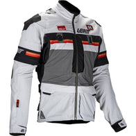 Leatt Rally 5.5 Grey Adventure Jacket adventure motorcycle jacket - DASH RACEGEAR image 1