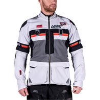 Leatt Rally 5.5 Grey Adventure Jacket adventure motorcycle jacket - DASH RACEGEAR image 3