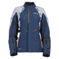 Klim Altitude Dress Blues/Golden Brown Womens Jacket adventure motorcycle jacket - DASH RACEGEAR image 1