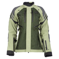 Klim Artemis Rifle Green/Oil Green Womens Jacket adventure motorcycle jacket - DASH RACEGEAR image 1