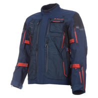 Klim Badlands Pro Dress Blues/Red Oxide Jacket adventure motorcycle jacket - DASH RACEGEAR image 1