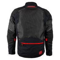 Klim Baja S4 Black/Fiery Red Jacket adventure motorcycle jacket - DASH RACEGEAR image 4