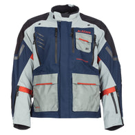Klim Carlsbad Dress Blues/Red Oxide Jacket adventure motorcycle jacket - DASH RACEGEAR image 1