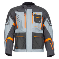 Klim Carlsbad Asphalt/Ember Orange Jacket adventure motorcycle jacket - DASH RACEGEAR image 1