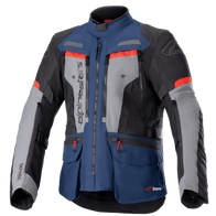 Alpinestars Bogota Pro Drystar Dark Blue/Black/Bright Red Jacket adventure motorcycle jacket - DASH RACEGEAR image 1