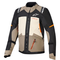 Alpinestars Andes V4 Drystar Walnut Mastic Black Jacket adventure motorcycle jacket - DASH RACEGEAR image 1