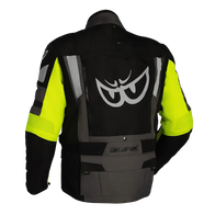 Berik Explorer ADV Textile Black/Grey/Hi-Vis Jacket adventure motorcycle jacket - DASH RACEGEAR image 2
