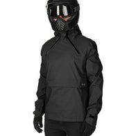 Akin Moto Gorm Moto Waterproof Black Anorack adventure motorcycle jacket - DASH RACEGEAR image 1