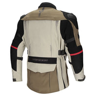 DriRider Vortex Adventure 3 Khaki/Stone/Black Jacket adventure motorcycle jacket - DASH RACEGEAR image 3