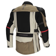 DriRider Vortex Adventure 3 Khaki/Stone/Black Jacket adventure motorcycle jacket - DASH RACEGEAR image 4