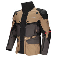 DriRider Vortex Adventure 3 Grey/Brown/Black Jacket adventure motorcycle jacket - DASH RACEGEAR image 1