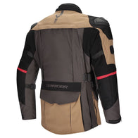 DriRider Vortex Adventure 3 Grey/Brown/Black Jacket adventure motorcycle jacket - DASH RACEGEAR image 3