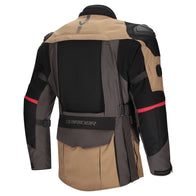 DriRider Vortex Adventure 3 Grey/Brown/Black Jacket adventure motorcycle jacket - DASH RACEGEAR image 4