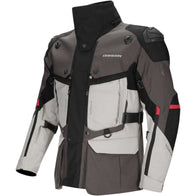 DriRider Vortex Adventure 3 Grey/Light Grey/Black Jacket adventure motorcycle jacket - DASH RACEGEAR image 1