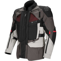 DriRider Vortex Adventure 3 Grey/Light Grey/Black Jacket adventure motorcycle jacket - DASH RACEGEAR image 3