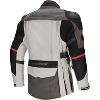 DriRider Vortex Adventure 3 Grey/Light Grey/Black Jacket adventure motorcycle jacket - DASH RACEGEAR image 4